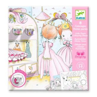 A Bailarina Pupi - Desenhos para Colorir c/  Aberturas
