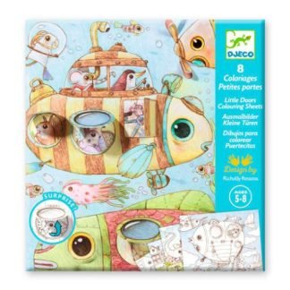 A Jornada de Malo - Desenhos para Colorir c/  Aberturas