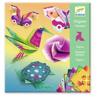 Trópicos - Jogo de Origami Neon